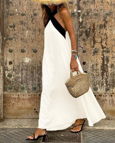 Anne | Abito elegante con chiusura incrociata