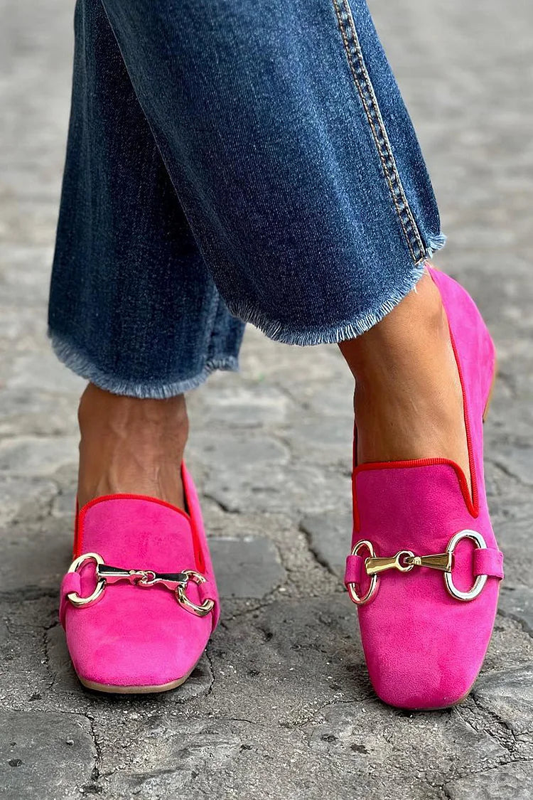 BELMONTE MILANO | MOCASSINO FLUO CON DETTAGLIO METALLICO