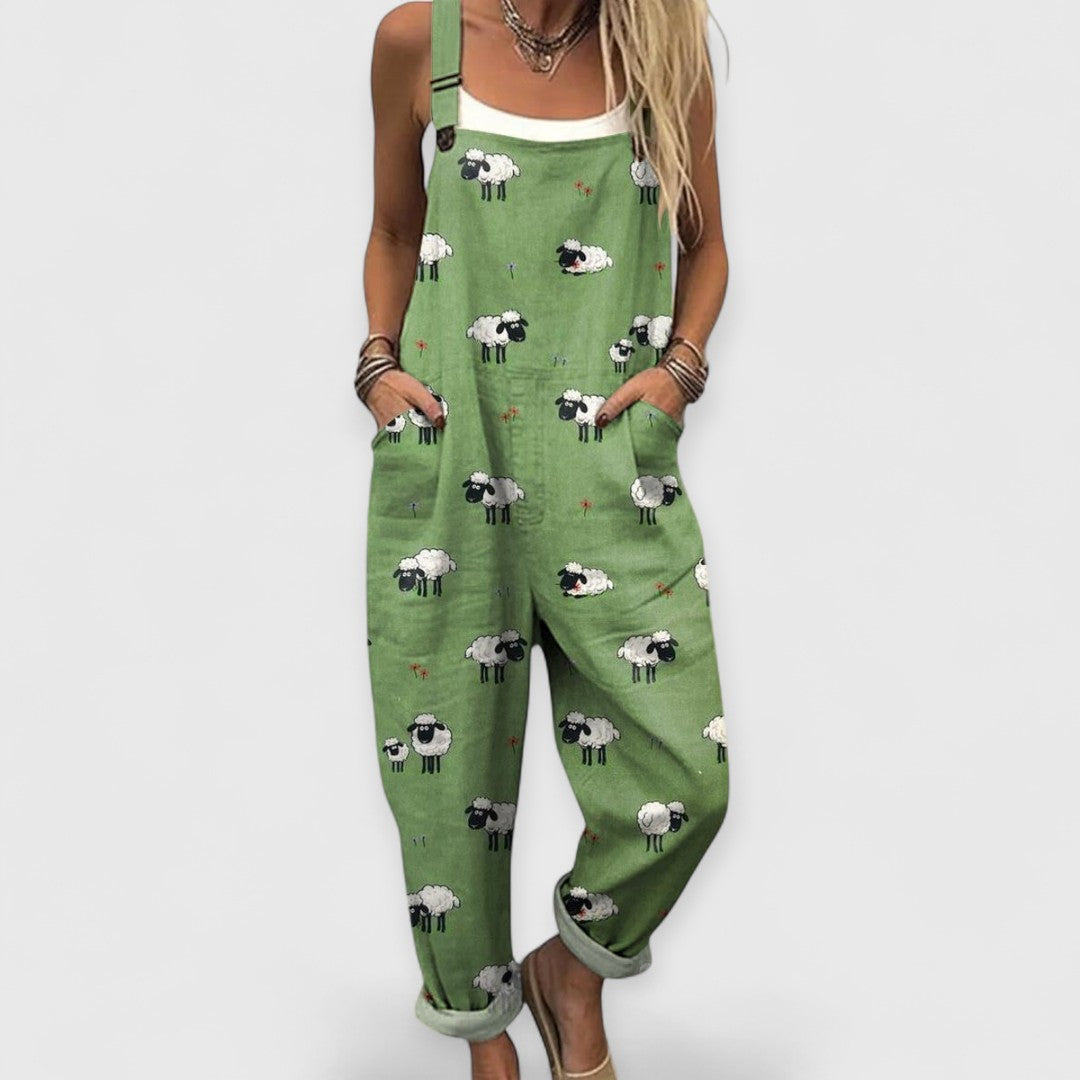 Mirosława™ | Tuta Donna con Pantaloni Larghi