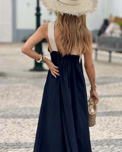 Anne | Abito elegante con chiusura incrociata