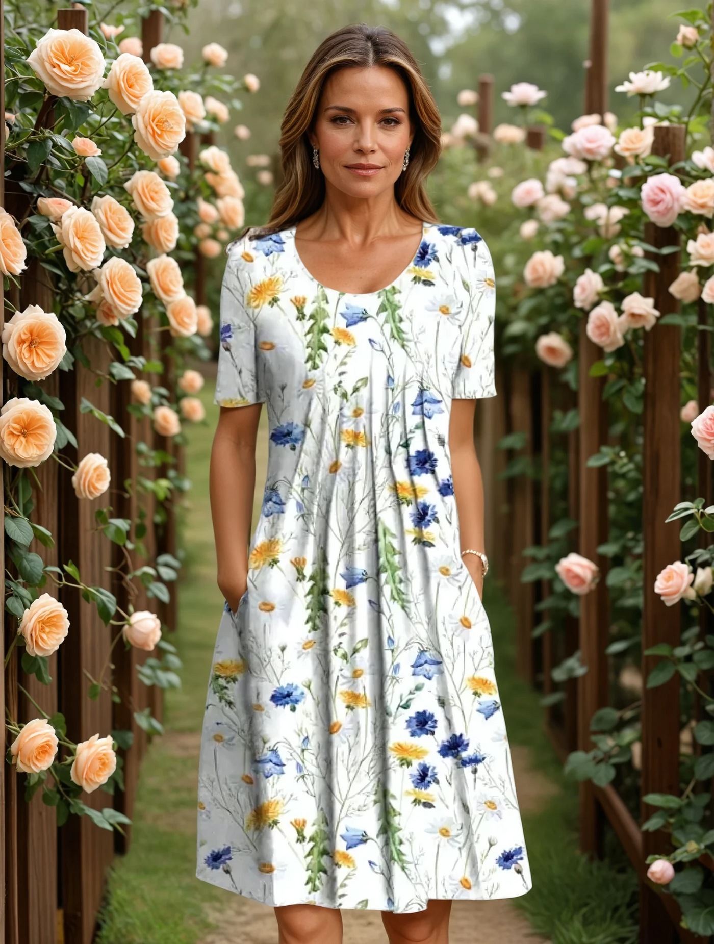 MARGA | ABITO ELEGANTE CON STRATO PER LA PANCIA