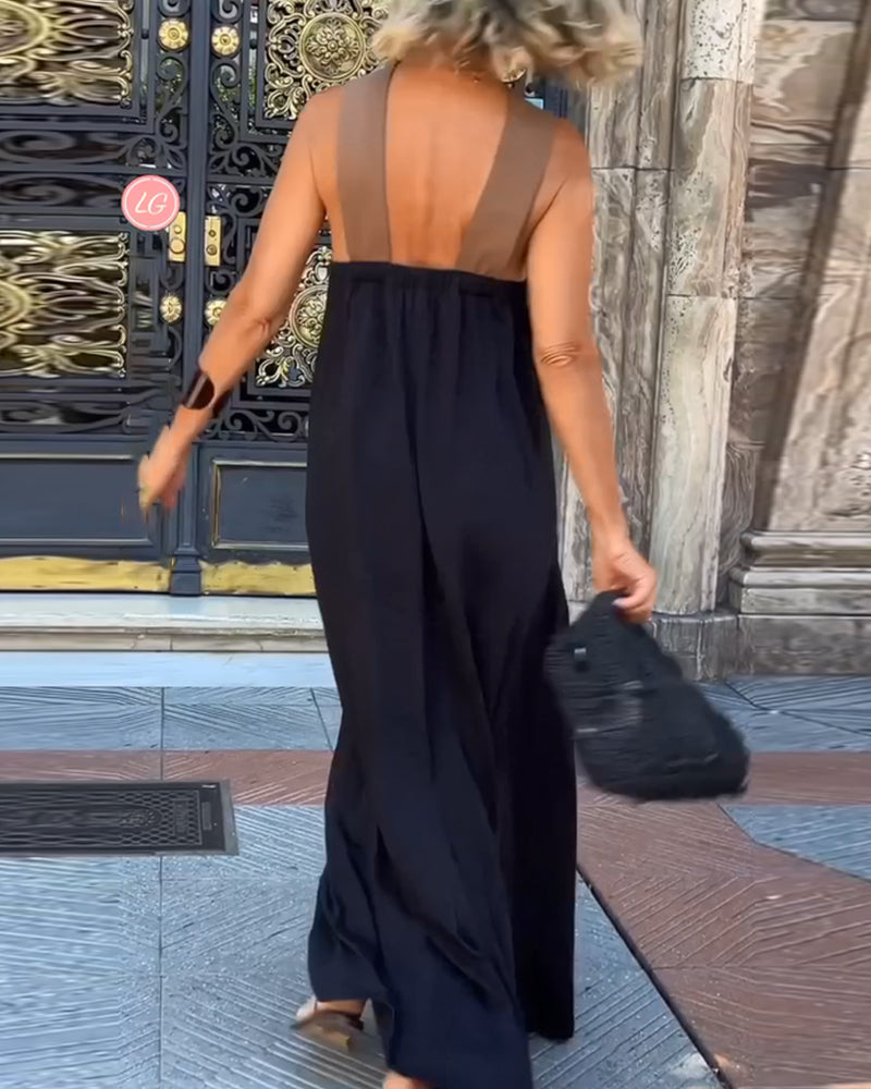 Anne | Abito elegante con chiusura incrociata
