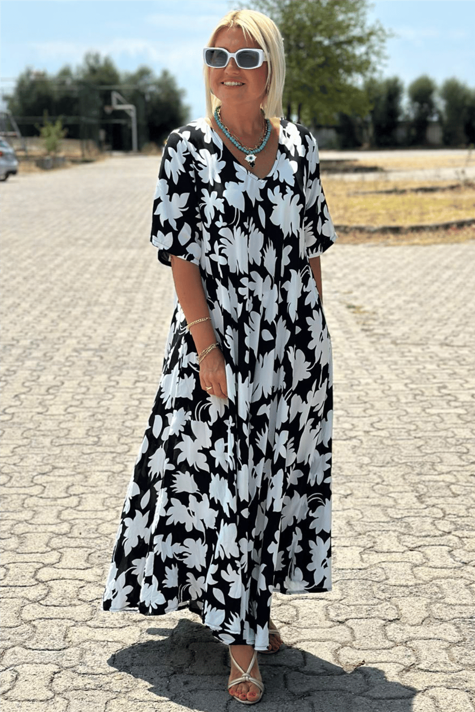 Leviana™ | Abito Elegante Flattering con Dettaglio Sottile per la Pancia