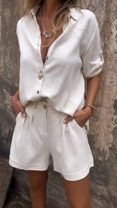 LIVIA™ | SET IN LINO LEGGERO