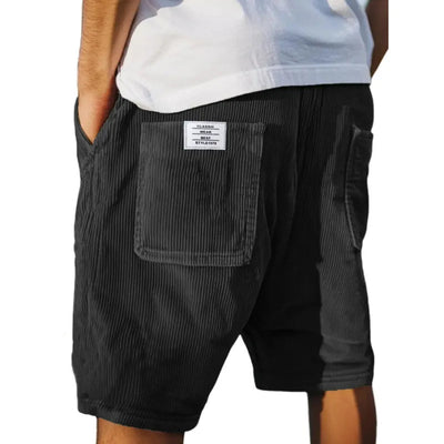 Lenoir™ | Pantaloni corti chic in velluto