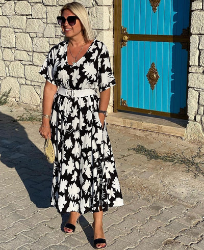 CAMILIA | ABITO ELEGANTE CON COPERTURA PER LA PANCIA