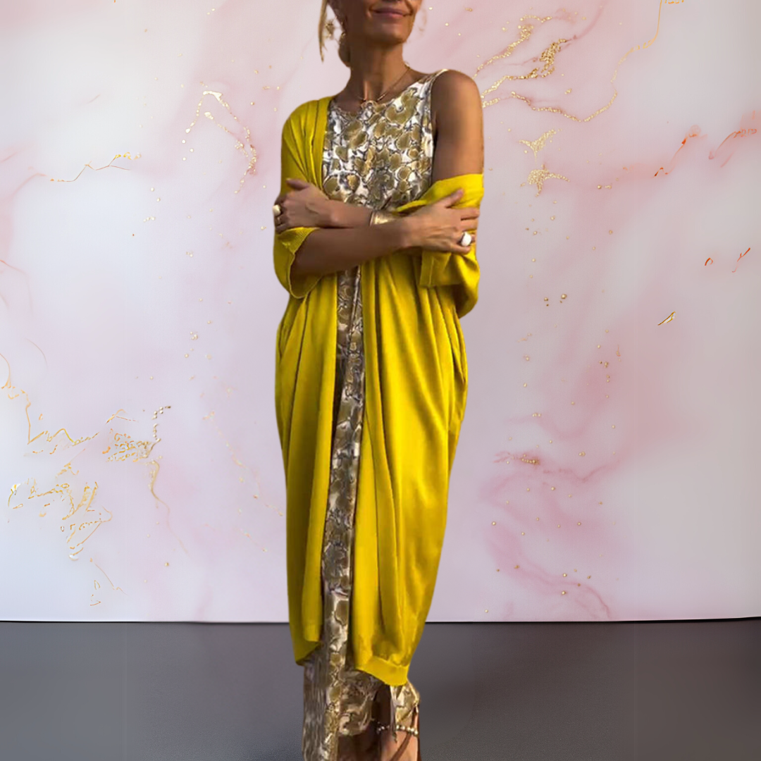 Melanie™ | Abito elegante con giacca.
