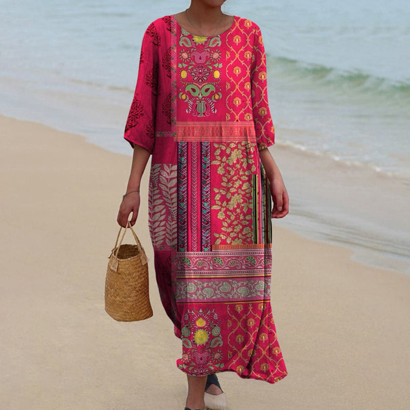 Marlene – Abito Boho-maxi Fluttuante