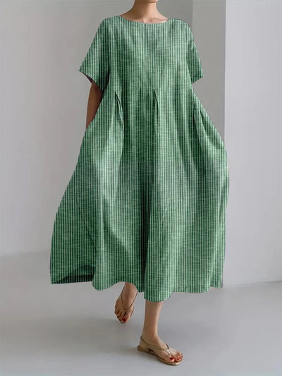Bianca – Abito a Righe Retro