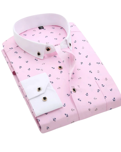 Givalli - Camicia con Stampa Nautica