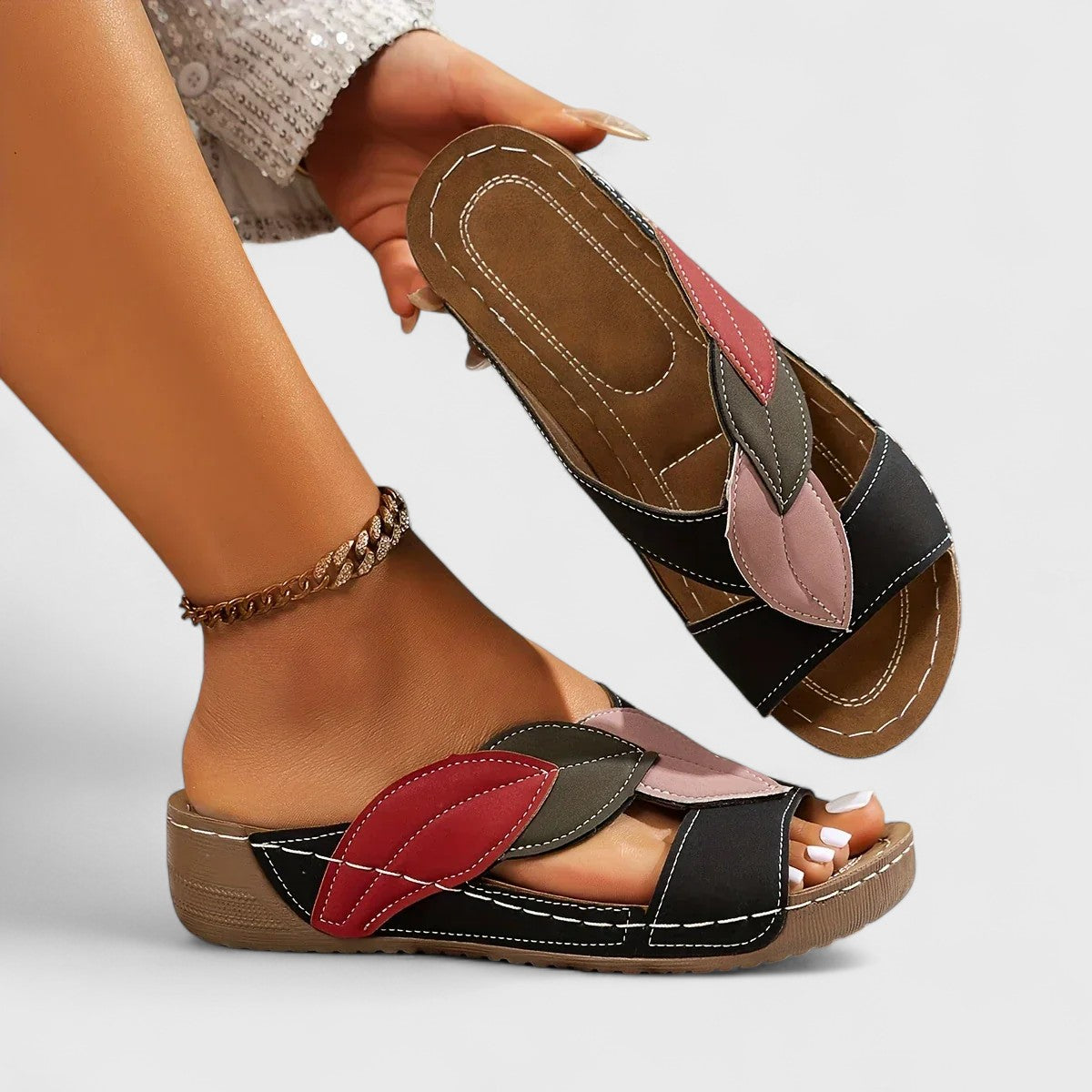 Claudine | Sandali slip-on comfort ortopedico