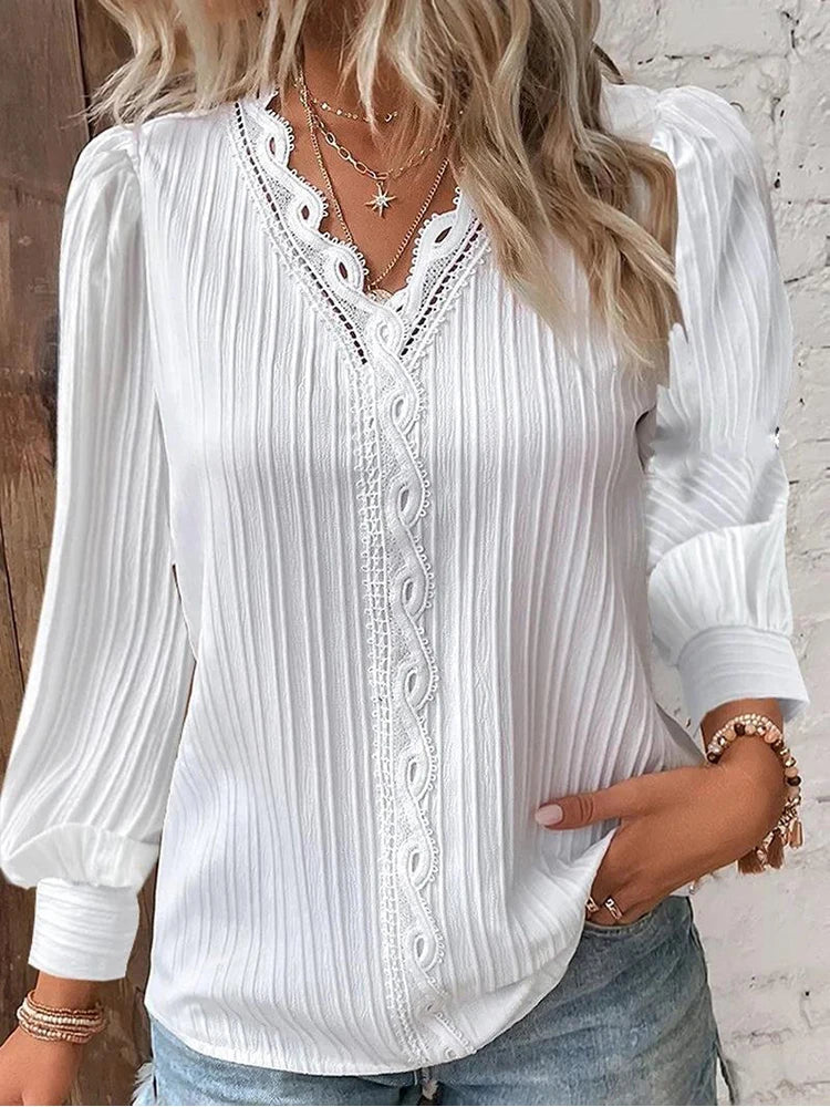 Gail | Blusa chic con stampa