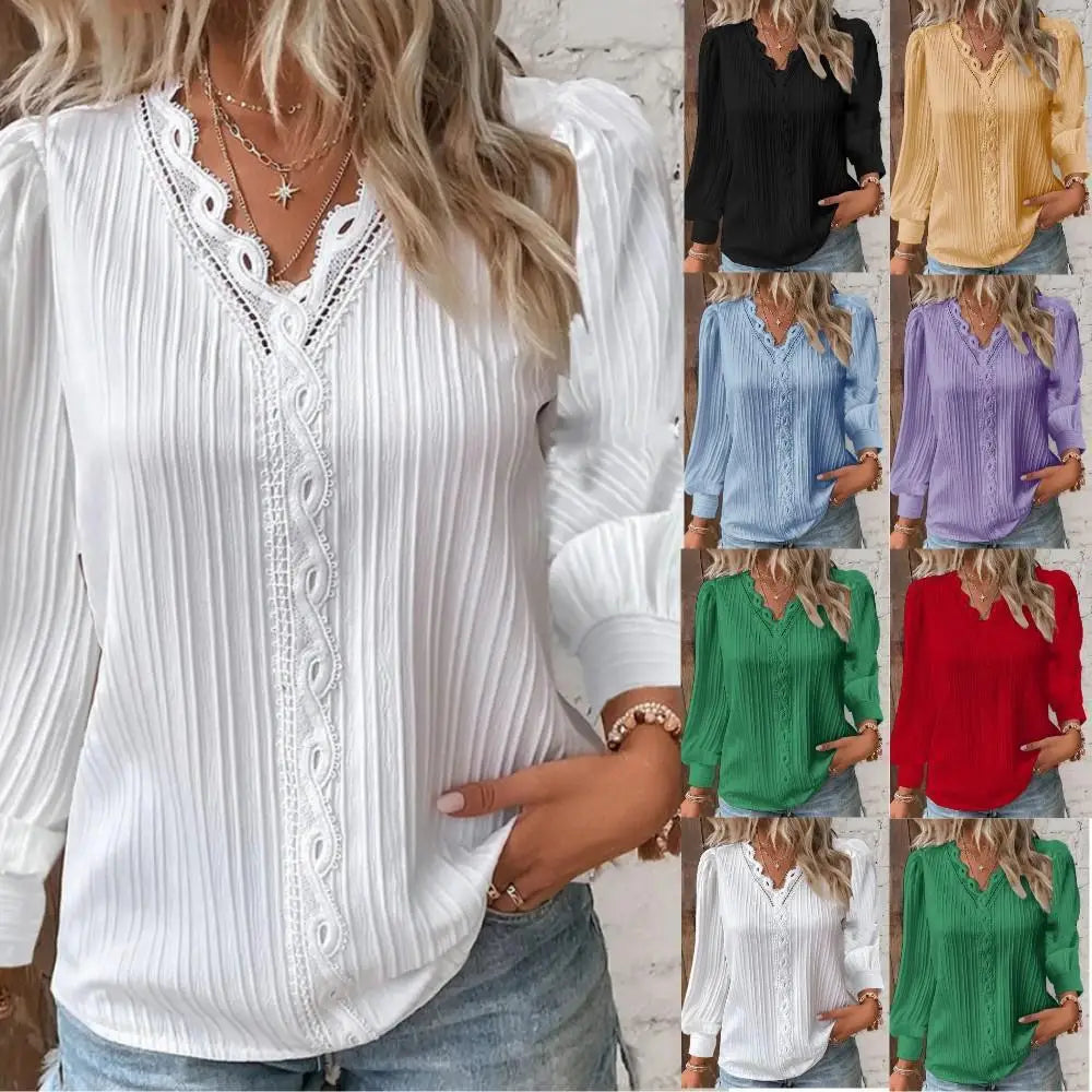Gail | Blusa chic con stampa