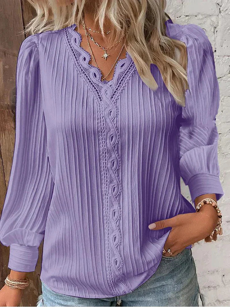 Gail | Blusa chic con stampa