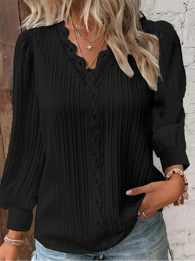 Gail | Blusa chic con stampa