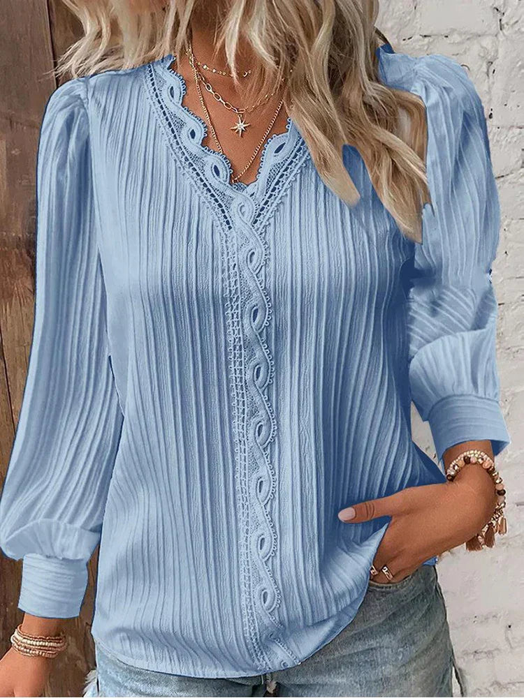 Gail | Blusa chic con stampa