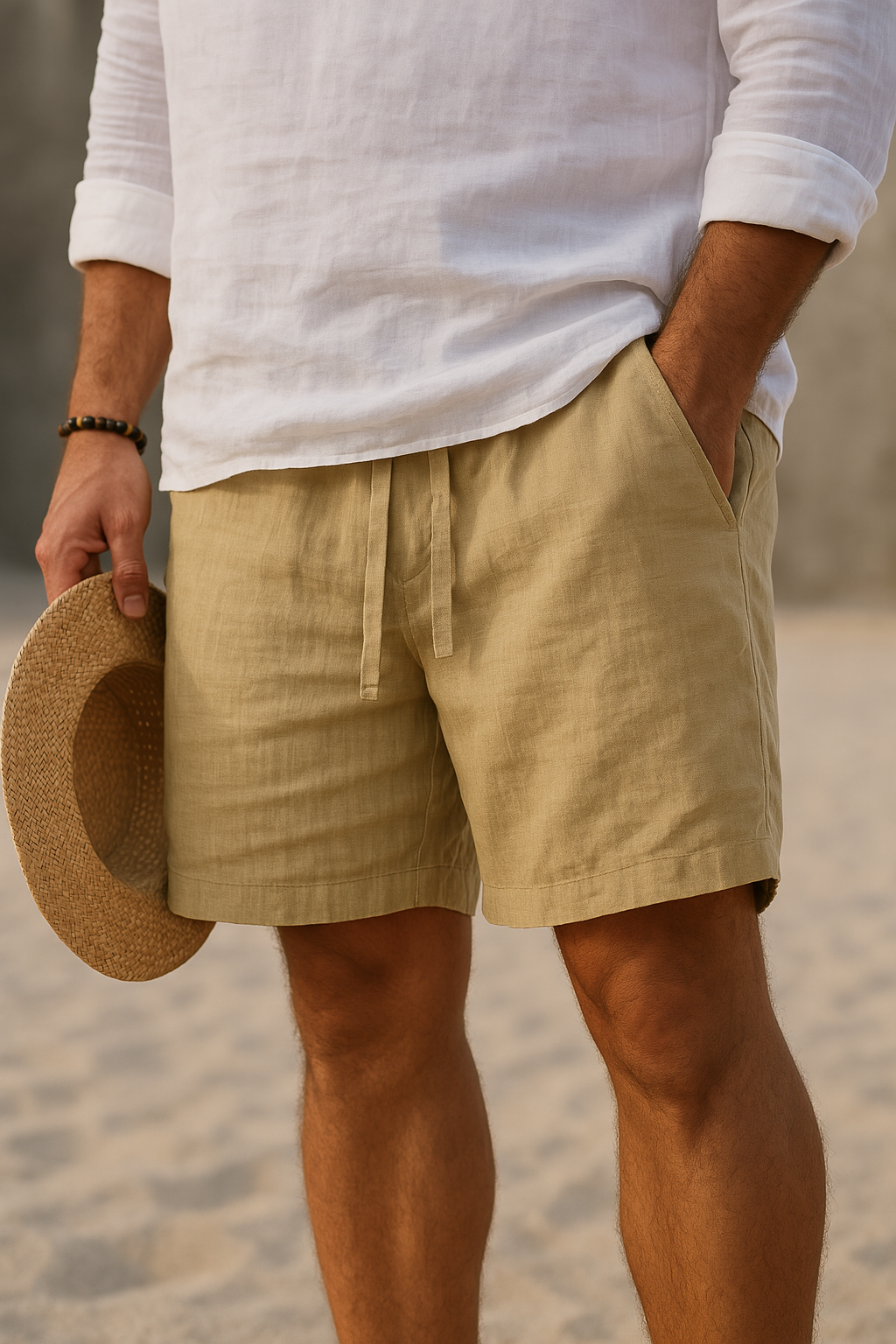 Lorenzo™ | Pantaloni in Cotone-Lino