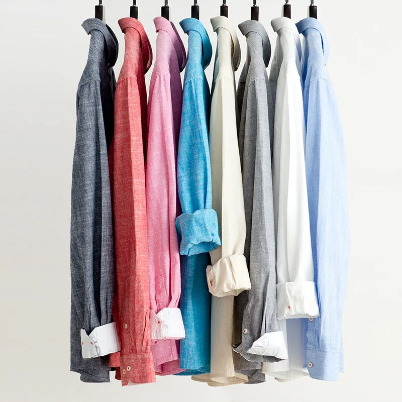 Camicia in Lino Saint-Tropez
