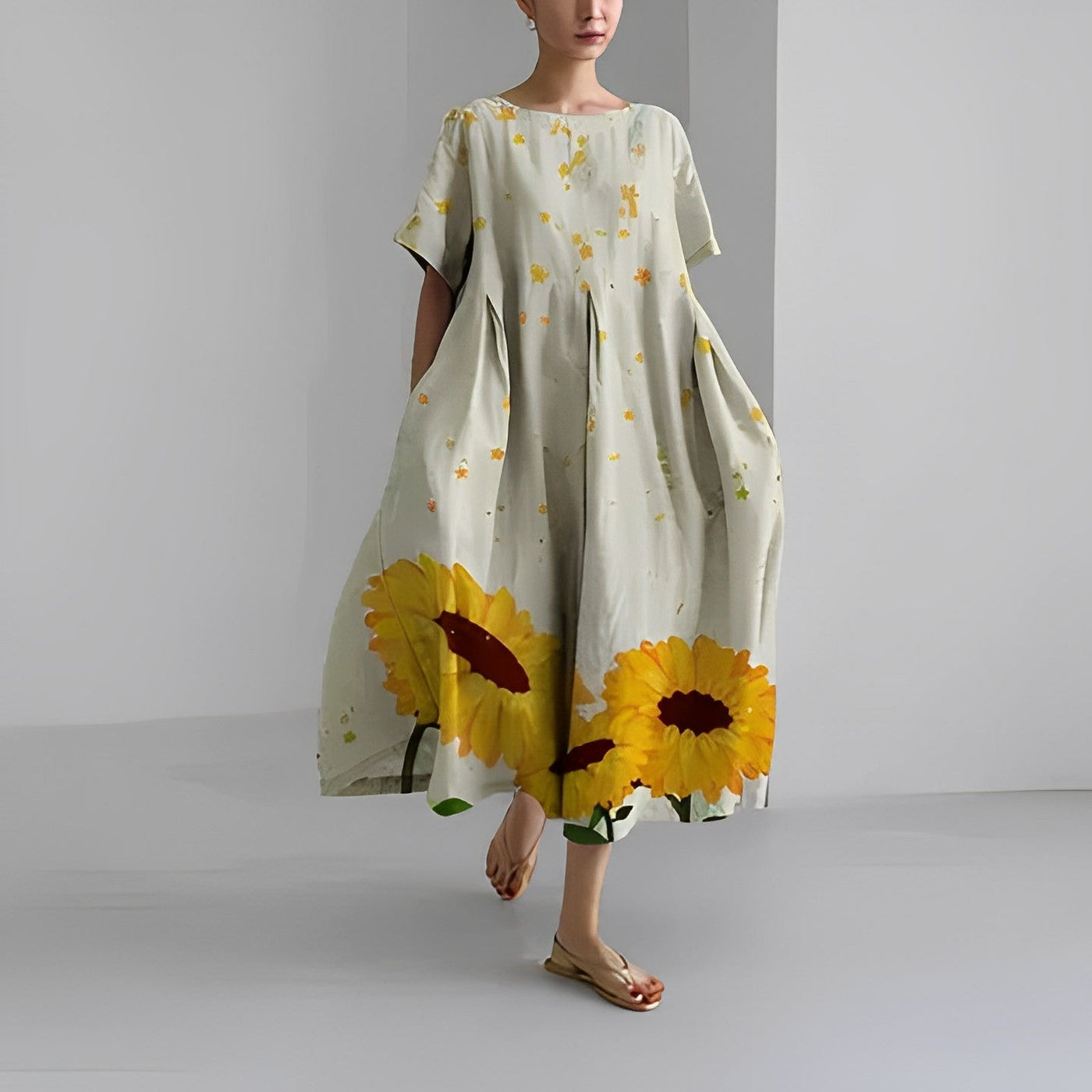 Fleur – Abito Stampato Leggero