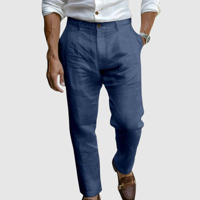 Pantaloni in Lino Chic di Saint-Tropez