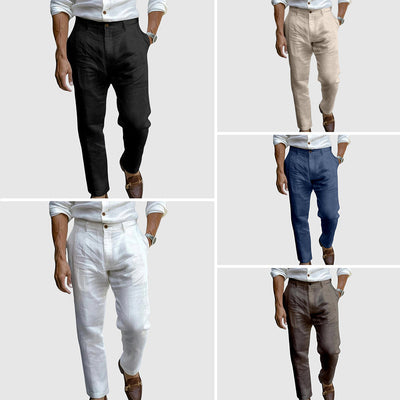 Pantaloni in Lino Chic di Saint-Tropez