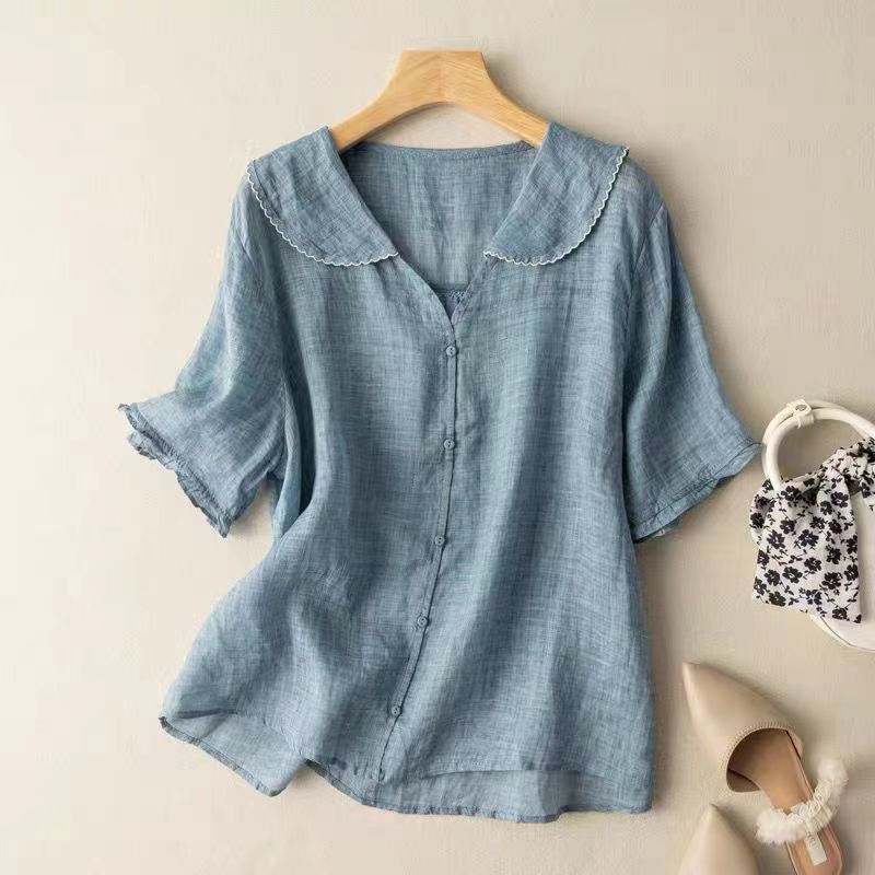 BLUSA IN LINO ADELE