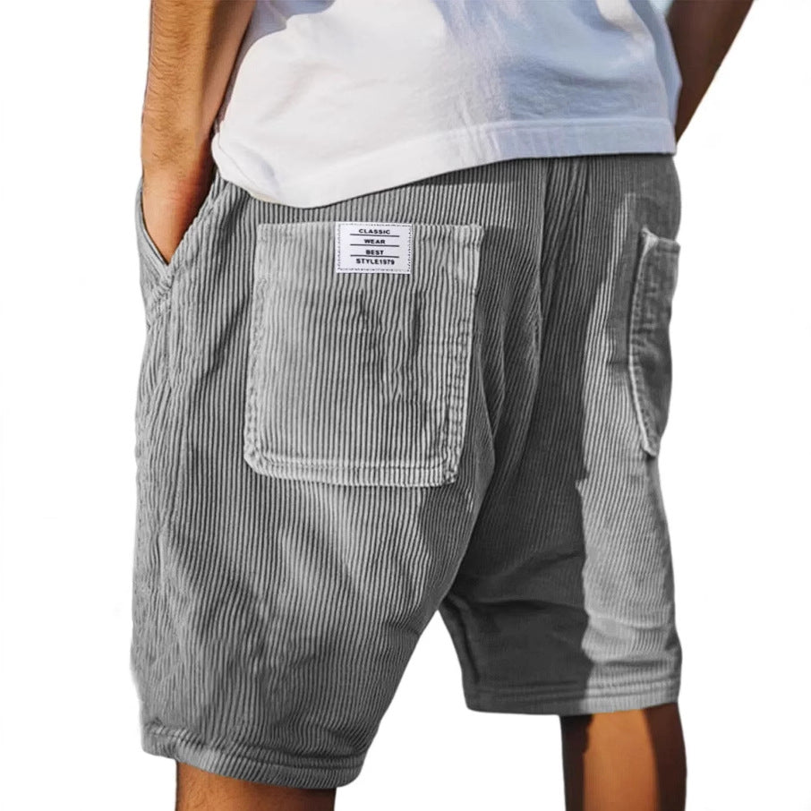 Lenoir™ | Pantaloni corti chic in velluto