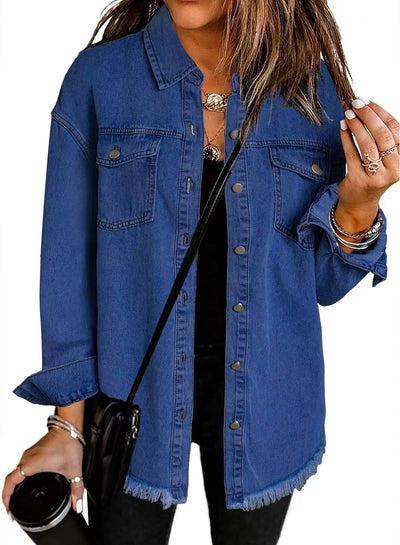 KATJA | Giacca Jeans Classica da Giorno