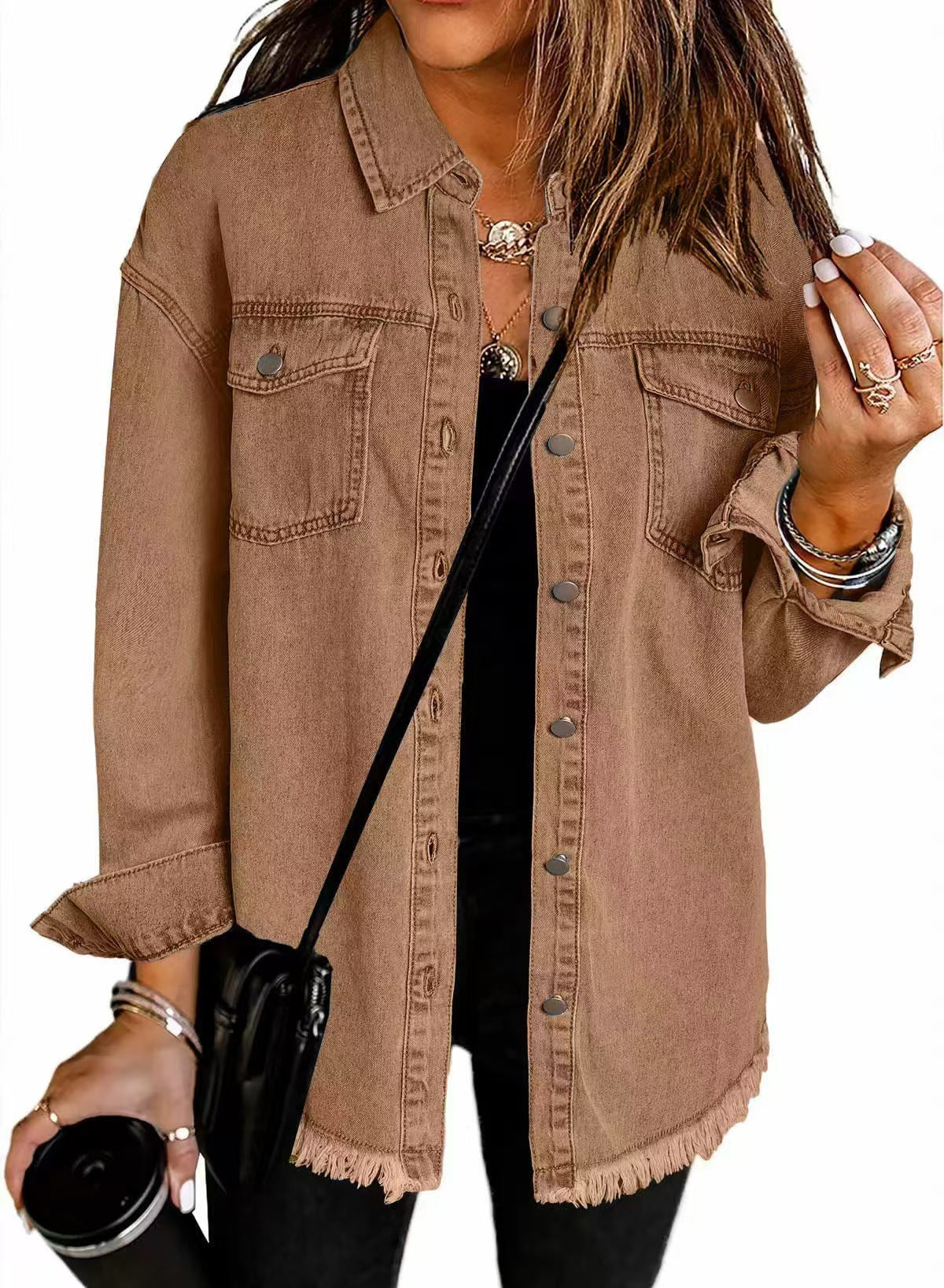 KATJA | Giacca Jeans Classica da Giorno