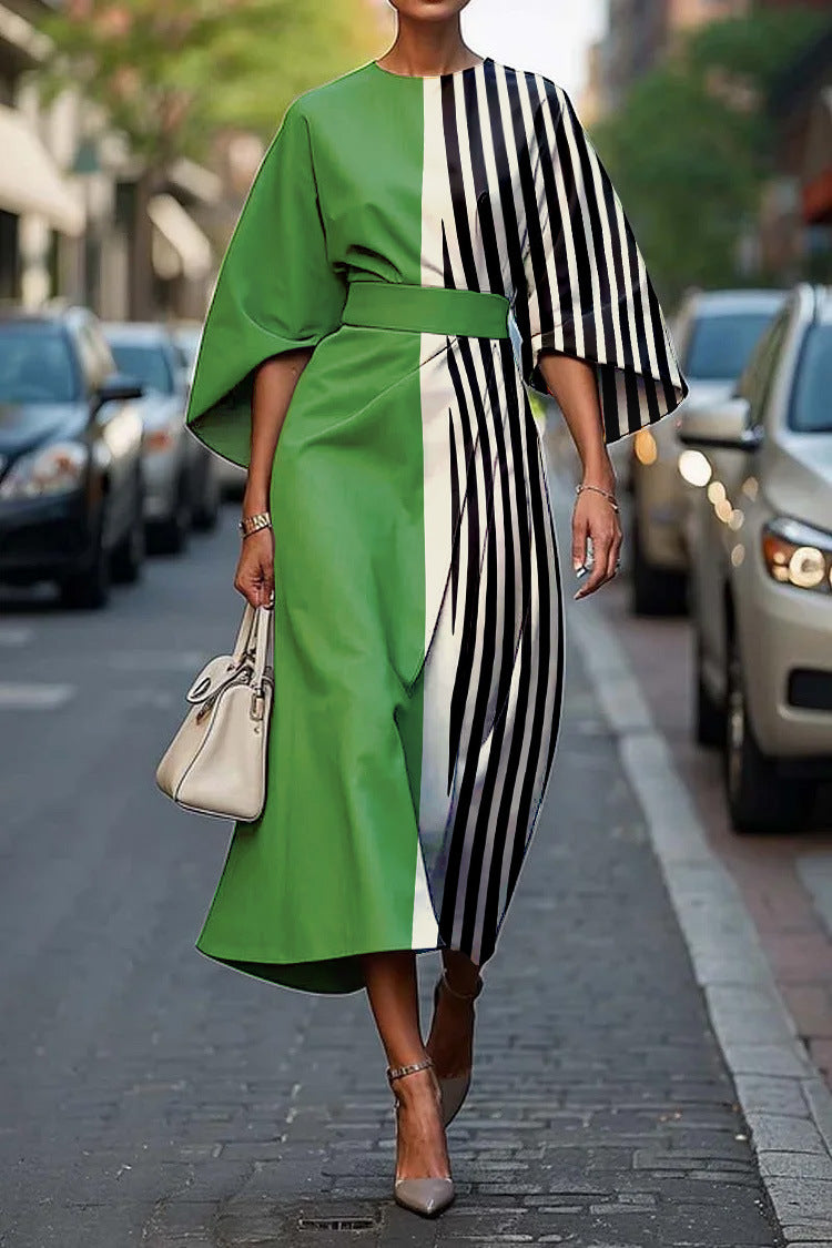 Melody | Abito Elegante con Collo Rotondo