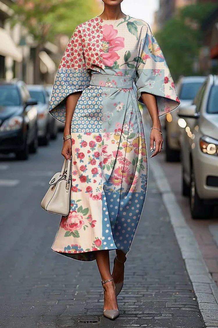 Grace | Abito Elegante con Collo Rotondo