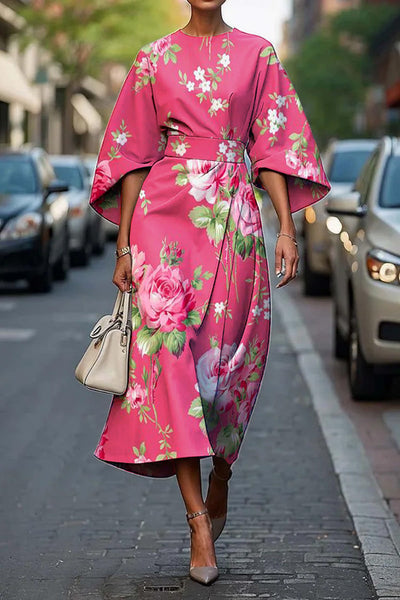 Melody | Abito Elegante con Collo Rotondo