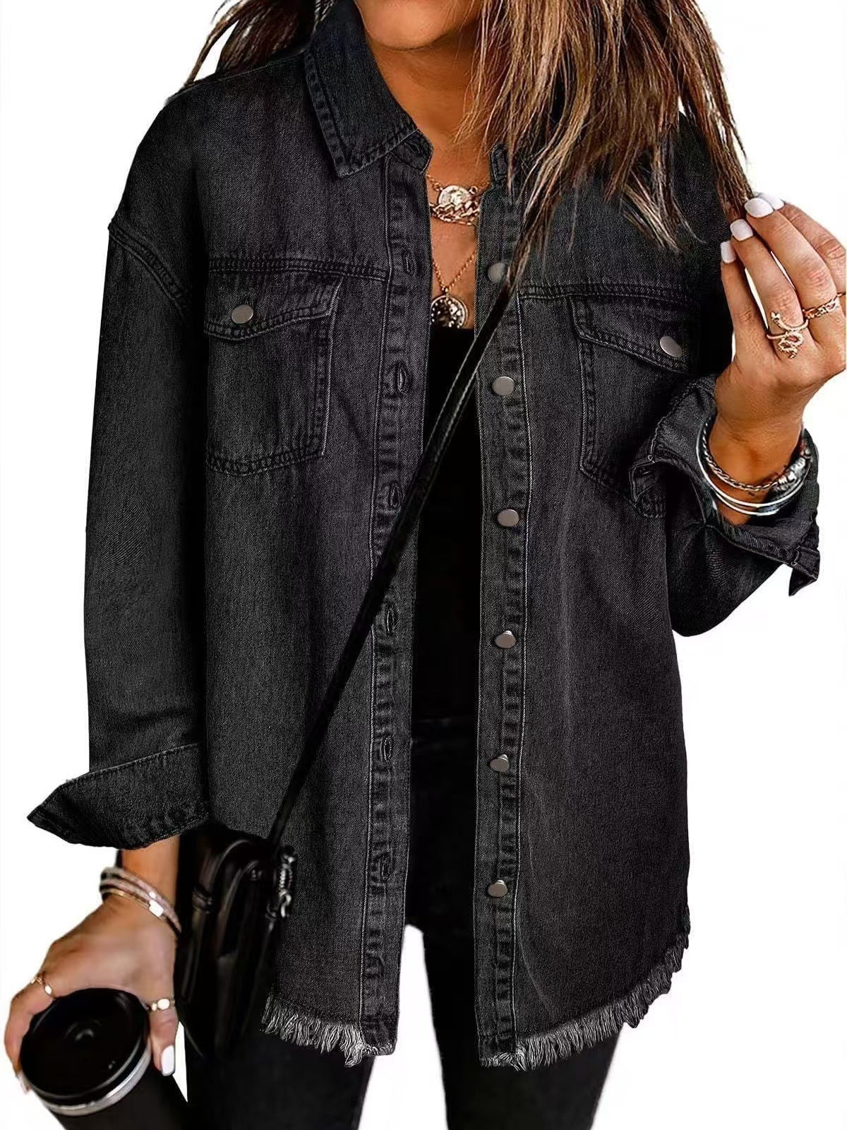 KATJA | Giacca Jeans Classica da Giorno