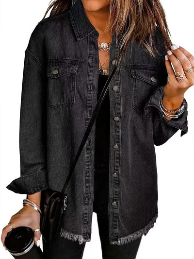 KATJA | Giacca Jeans Classica da Giorno