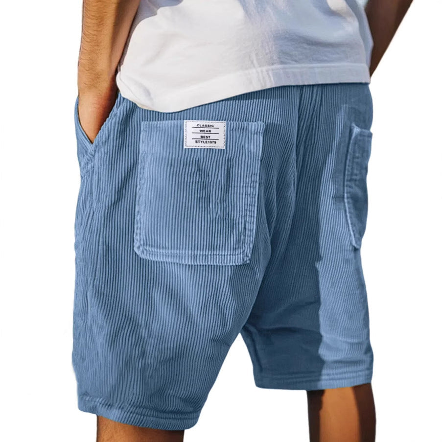 Lenoir™ | Pantaloni corti chic in velluto