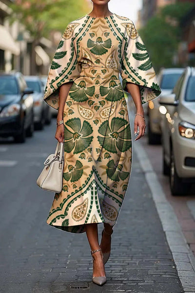 Grace | Abito Elegante con Collo Rotondo