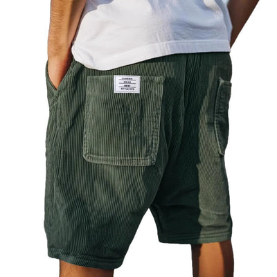 Lenoir™ | Pantaloni corti chic in velluto