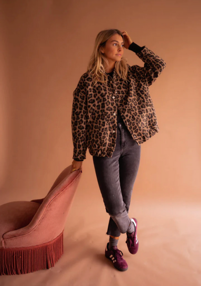 LEONA™ | Giacca Bomber Leopardo