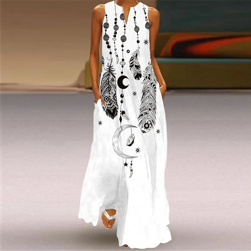 Aurelia | Abito A-Line Farfalla e Fiori