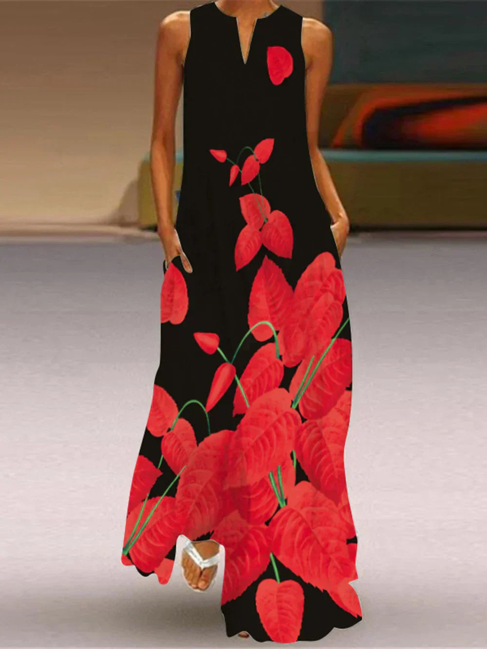 Aurelia | Abito A-Line Farfalla e Fiori