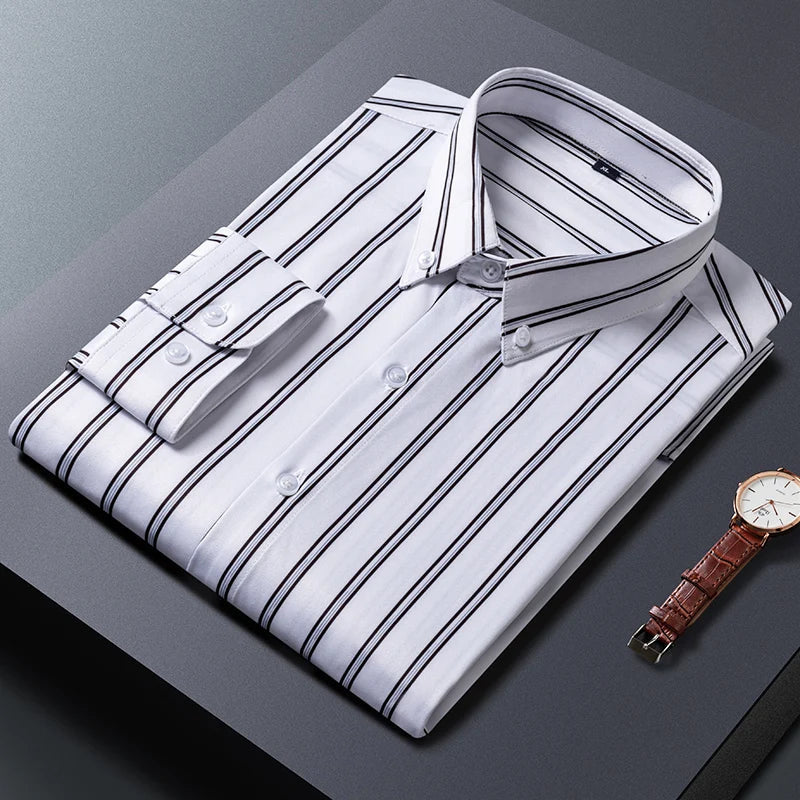 Camicia Elegante a Righe per Uomo