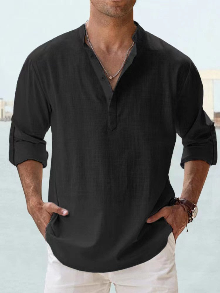 Leon - Camicia di Lino Leggera