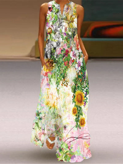Aurelia | Abito A-Line Farfalla e Fiori