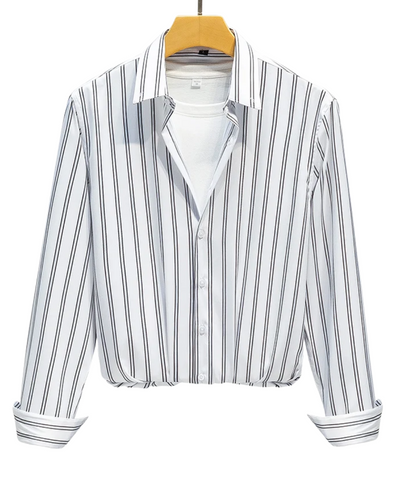 Camicia Elegante a Righe per Uomo
