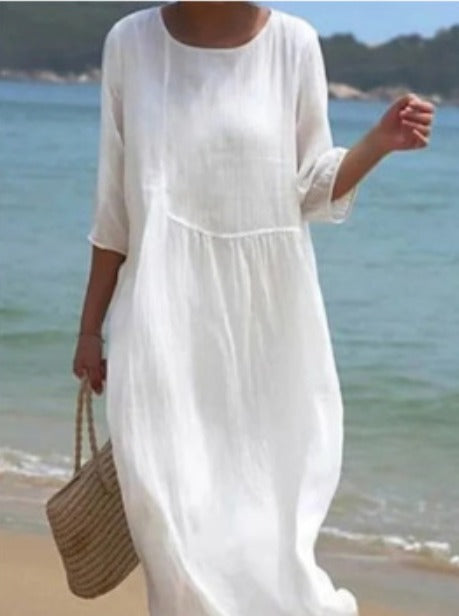 Lunelle | Abito per Eleganza Naturale e Leggerezza Estiva