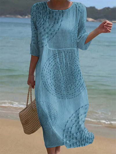 Mira Punto | Abito estivo con texture delicata