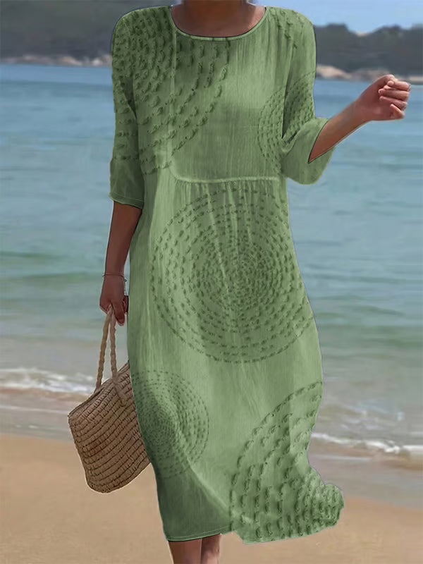Mira Punto | Abito estivo con texture delicata
