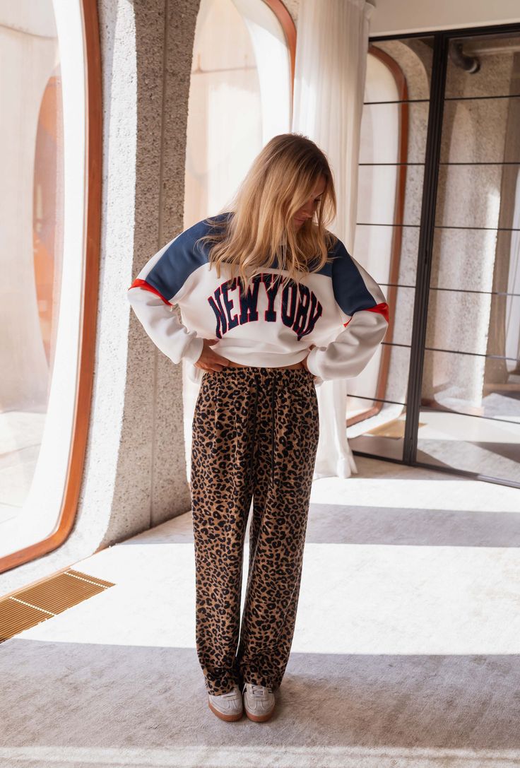 MIRA™ | Pantaloni Sweat De Leopardo