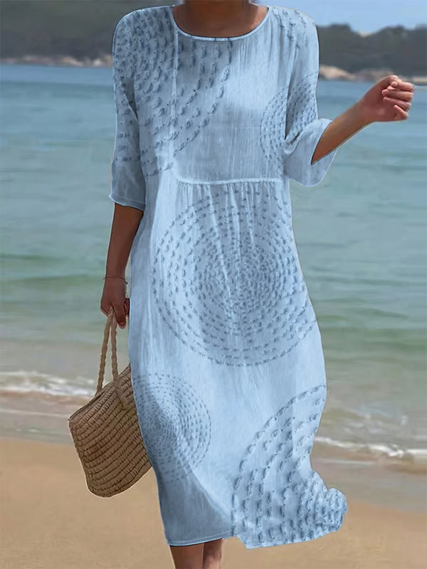 Mira Punto | Abito estivo con texture delicata