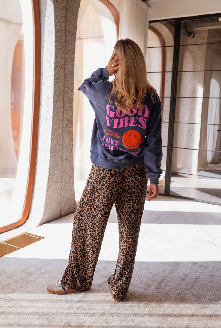 MIRA™ | Pantaloni Sweat De Leopardo